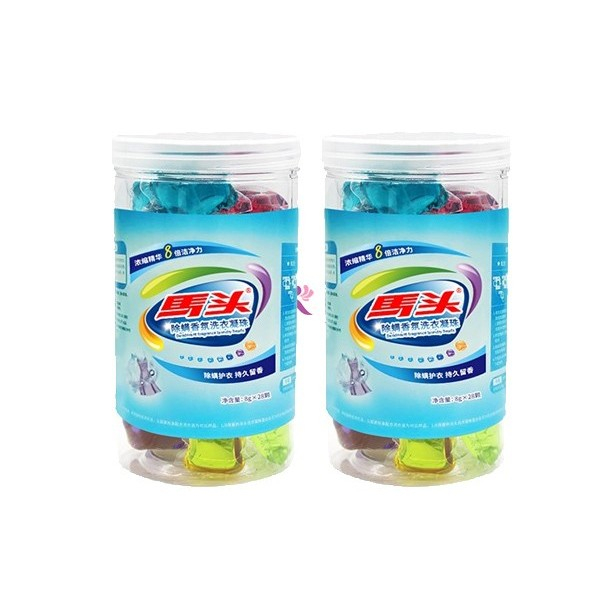 马头除螨香氛洗衣凝珠